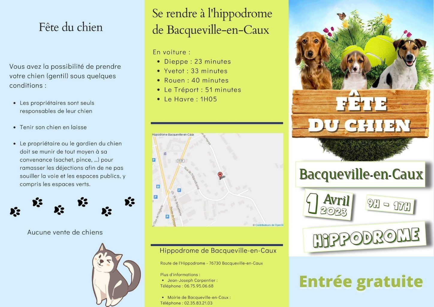 Une fête du chien de programmée en 2023 Bacqueville en Caux Une fête du chien de programmée en 2023 Bacqueville en Caux
